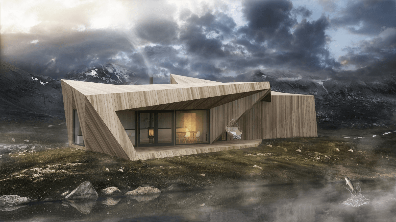 Sno - sprek arkitektur som blir lagt merke til