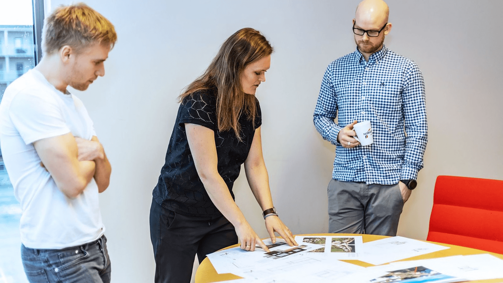 I Norgeshus er tverrfaglig teamarbeid mellom kompetansegruppene viktig for kvaliteten.